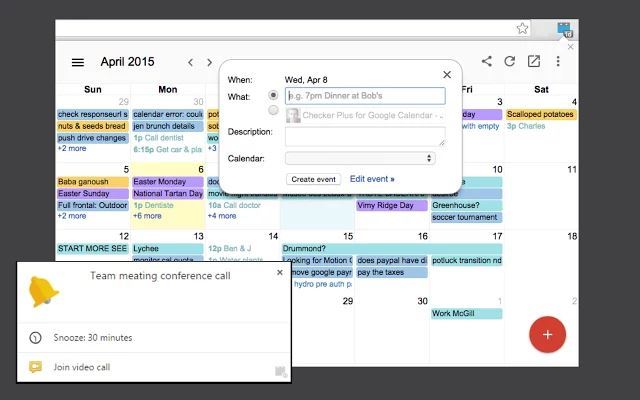 Integracja Chrome z Kalendarzem Google
