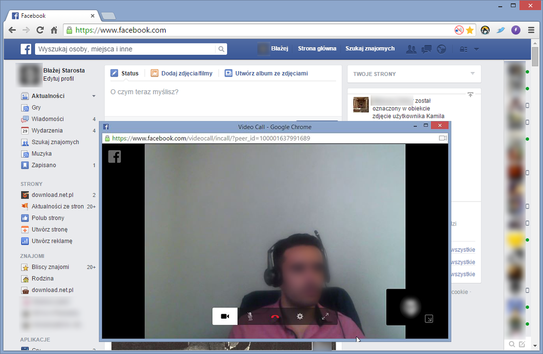 Jak prowadzić rozmowy wideo na Facebooku