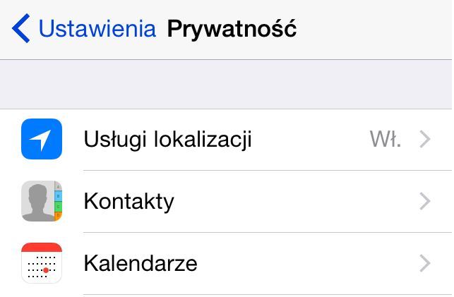 Usługi lokalizacji w iOS