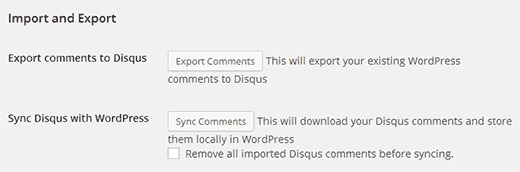 Disqus - eksport komentarzy