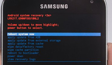Android System Recovery - Samsung