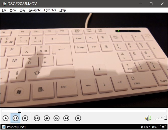 Filmy QuickTime w Media Player Classic