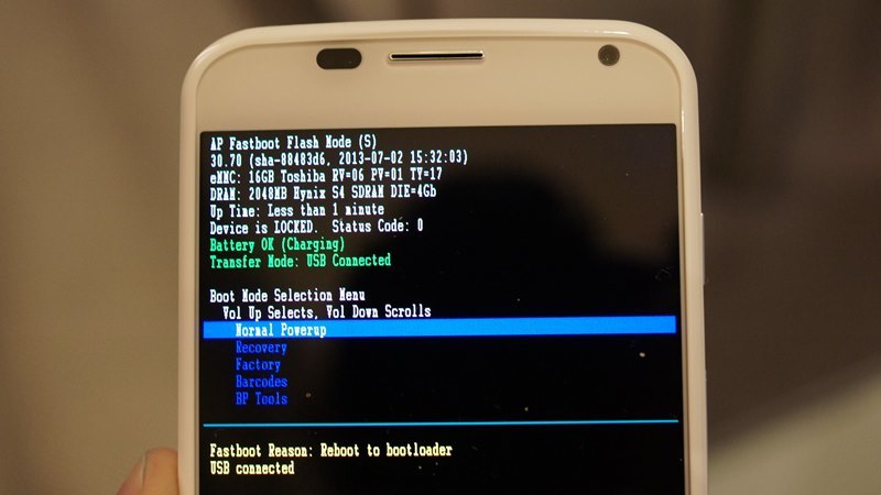 Fastboot w Motoroli