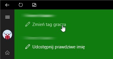 Zmiana tagu gracza w Windows 10