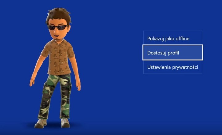 Podsumowanie profilu w Xbox One