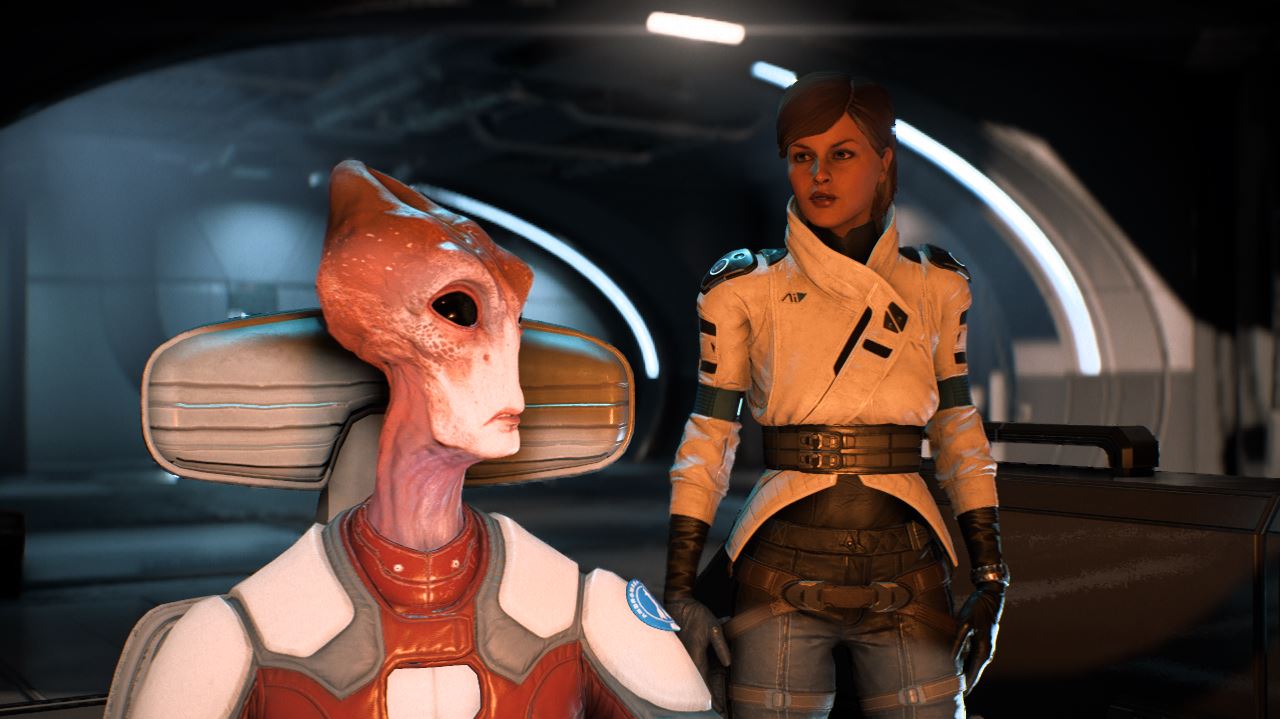 Mass Effect Andromeda z modem na strój dla Ryder