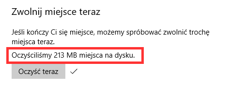 Ręczne wywoływanie automatycznego czyszczenia