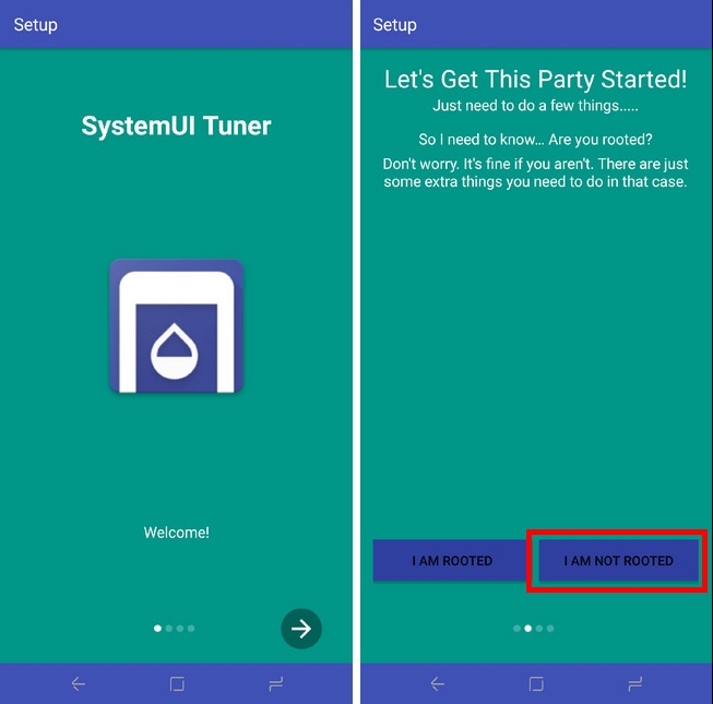 Instalacja System UI Tuner bez roota