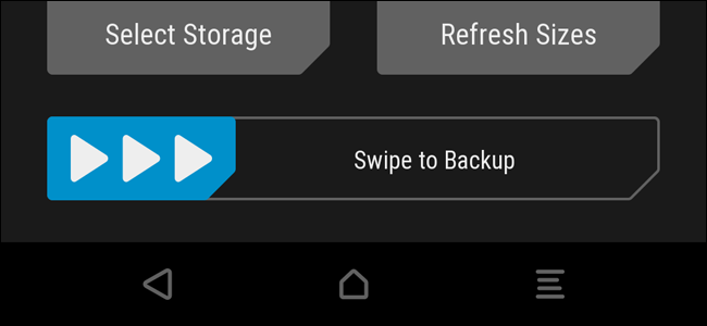 Wykonaj backup w TWRP