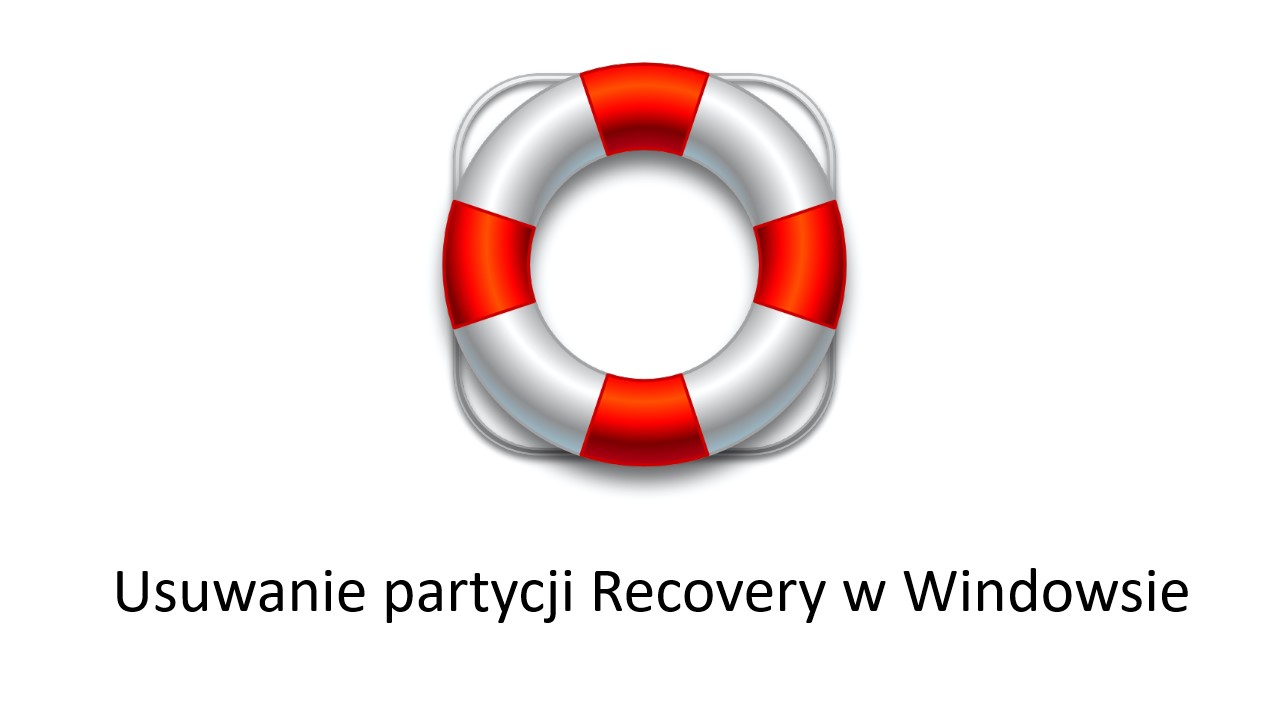Kopia i usuwanie partycji Recovery w Windowsie