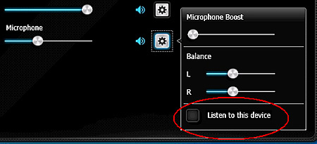 Wyłącz nasłuchiwanie mikrofonu w ustawieniach Sound Blastera