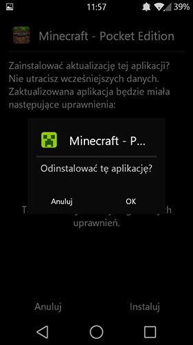 Skin Editor - instalowanie zmodowanego Minecrafta PE