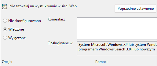 Włączanie zasady lokalnej grupy w Windows 10