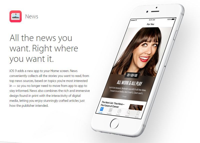 Apple News - konkurent dla Flipboarda