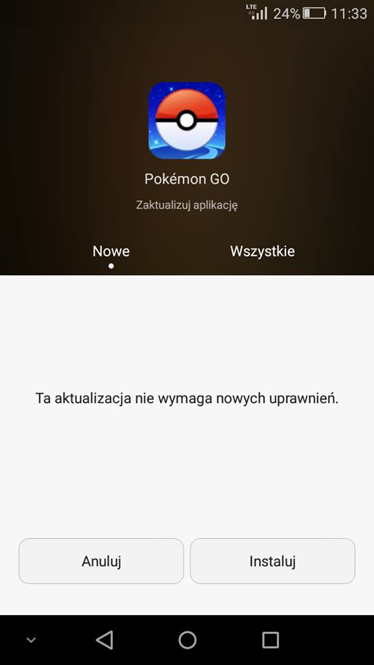 Instalowanie aplikacji z pliku APK