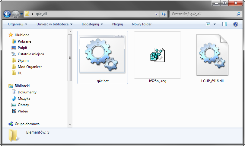 G4C - pliki DLL