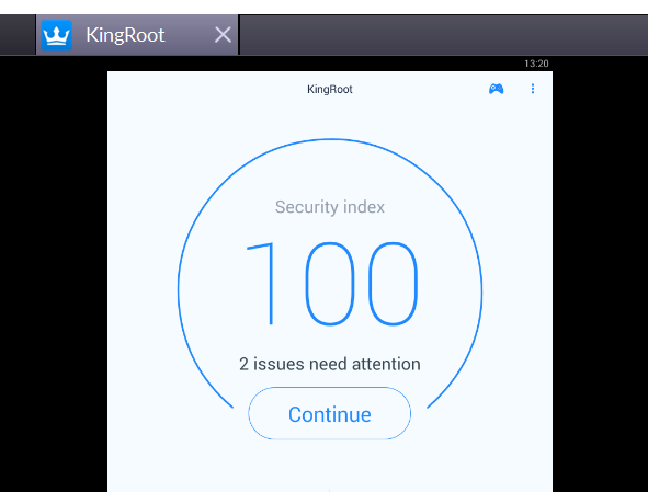 KingRoot - root w Bluestacks