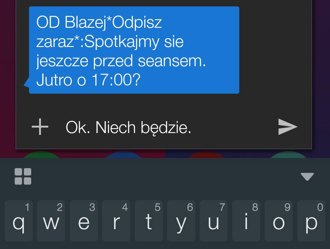 Jak odpowiadać na SMS z ekranu blokady w Androidzie