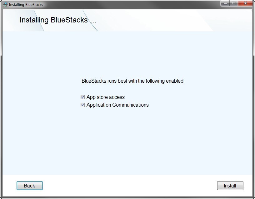 BlueStacks - instalacja