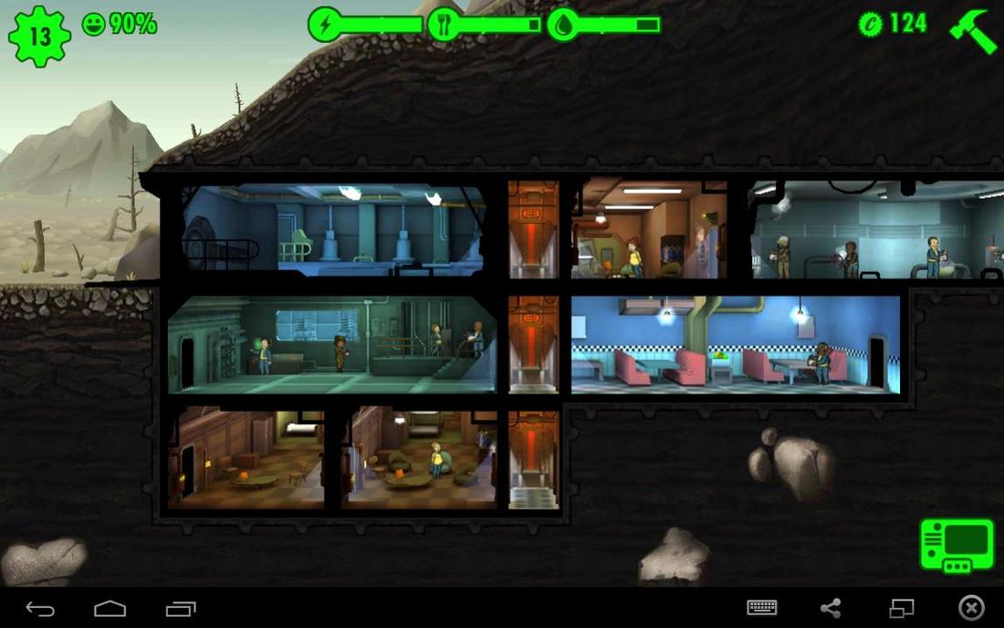 Fallout Shelter w Bluestacks