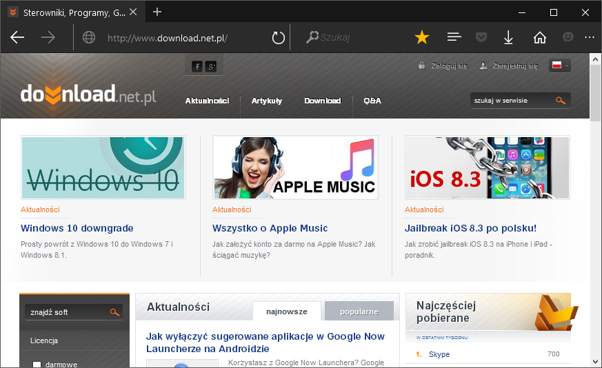 Nowy wygląd Firefoxa, inspirowany Edge