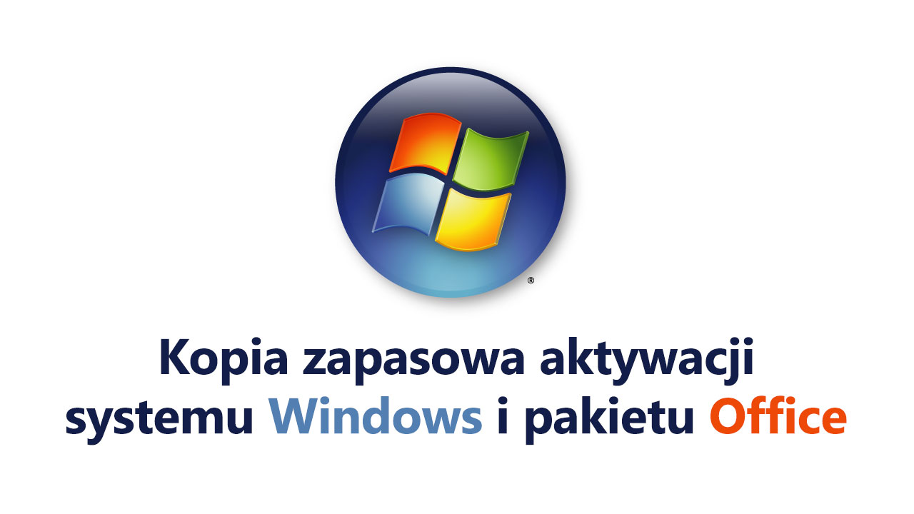 Kopia aktywacji systemu Windows i pakietu Office