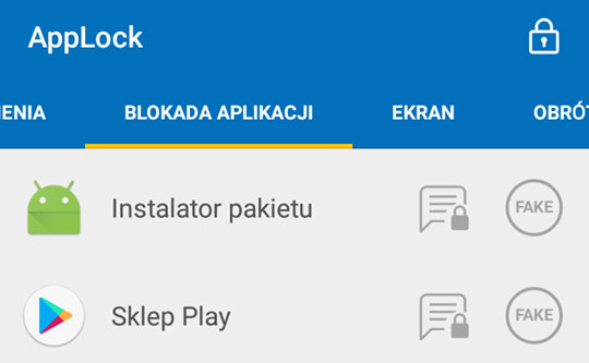 Zablokowany Sklep Play i Instalator Pakietu