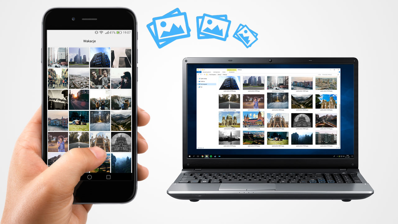 Jak przenieść zdjęcia ze smartfonu na komputer lub laptop
