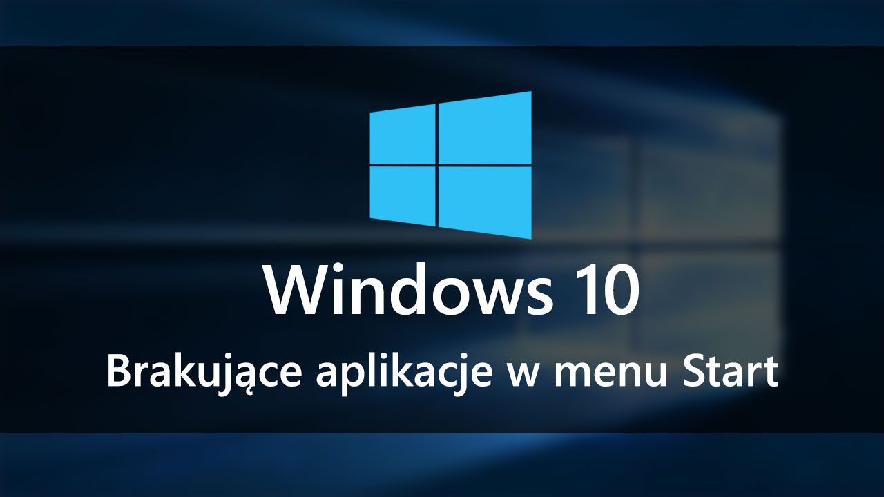 Naprawa uszkodzonych aplikacji w Windows 10