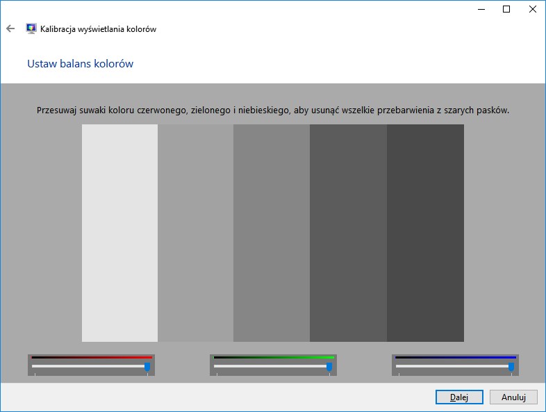Kalibracja kolorów w Windows