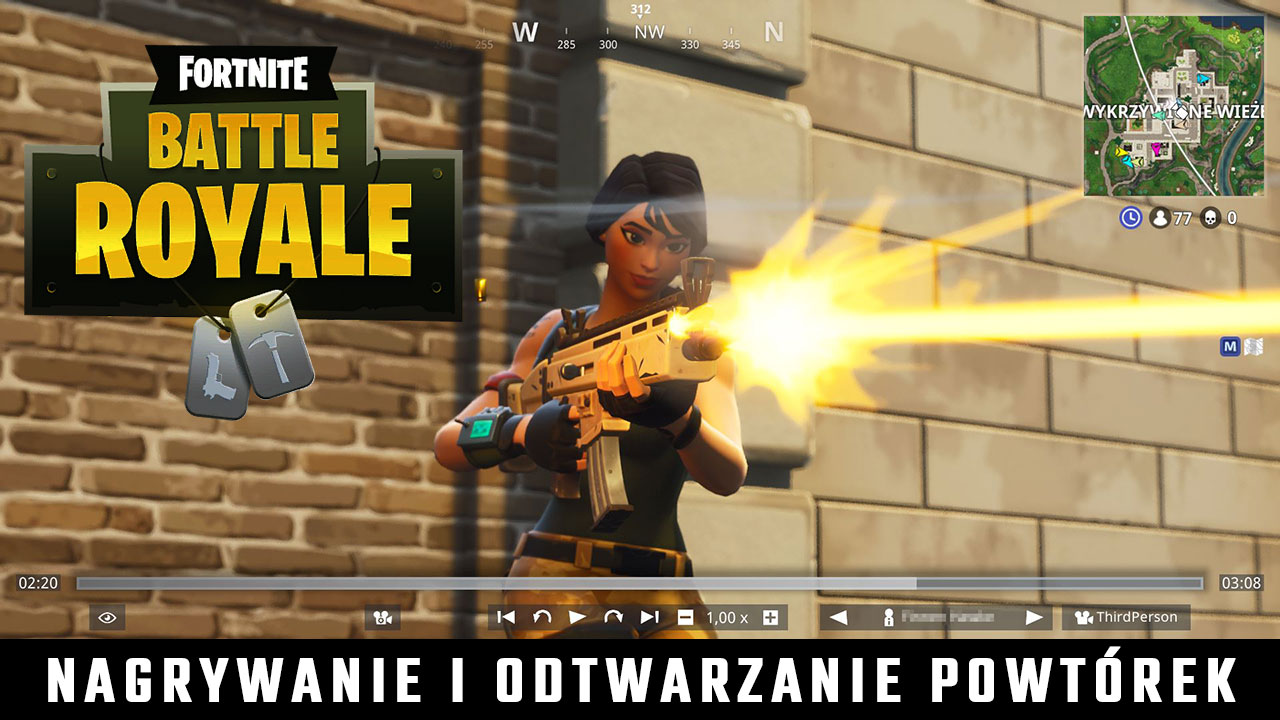 Fortnite Battle Royale - jak nagrywać i odtwarzać powtórki?