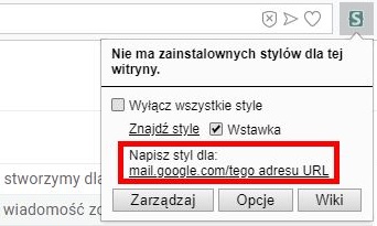 Wybierz opcję tworzenia nowego stylu w Stylus