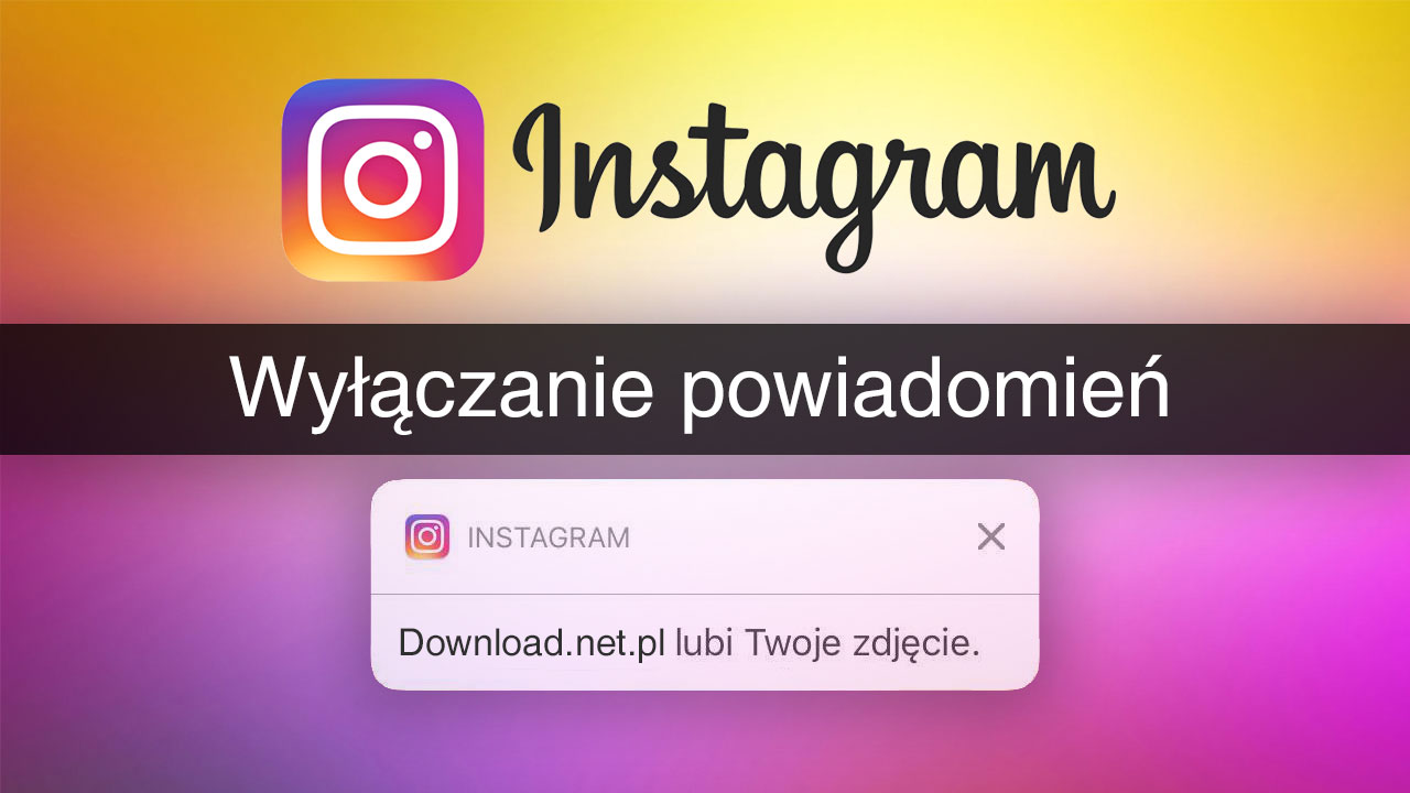 Wyłączanie powiadomień na Instagramie