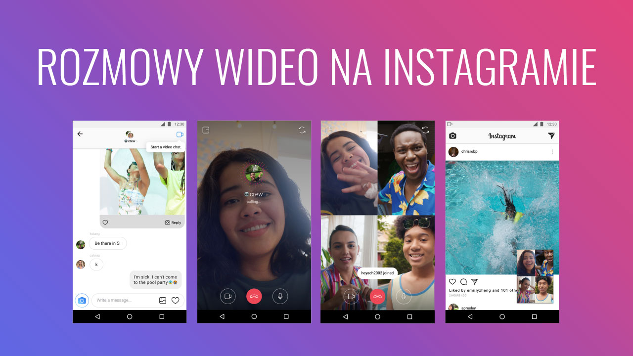 Jak prowadzić rozmowy wideo na Instagramie