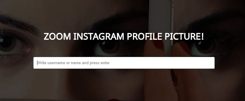 Wyszukaj profilu z Instagramu na Izuum