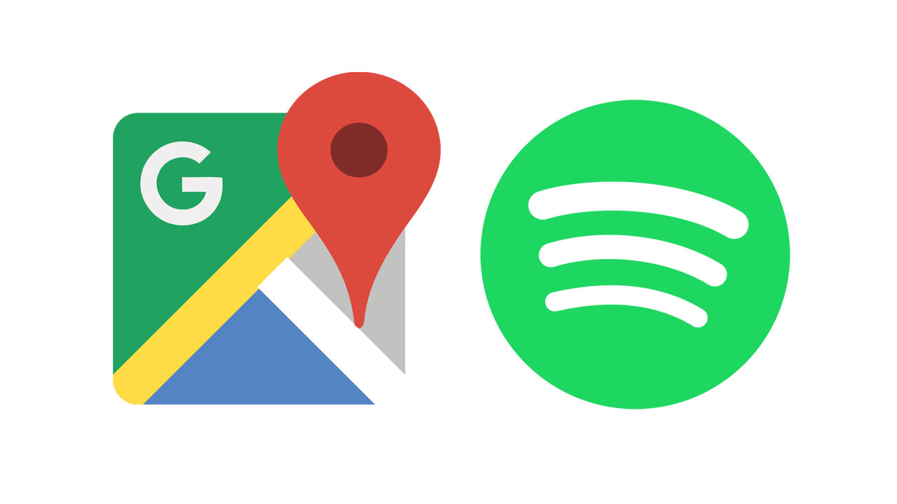 Spotify w Mapach Google