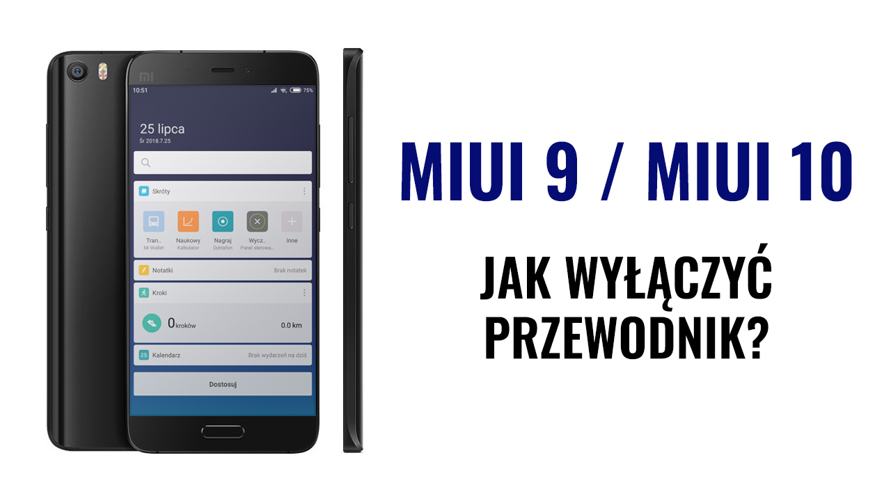 MIUI - jak wyłączyć przewodnik?