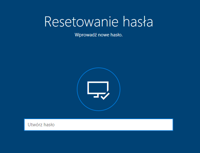 Resetowanie hasła do konta Microsoft