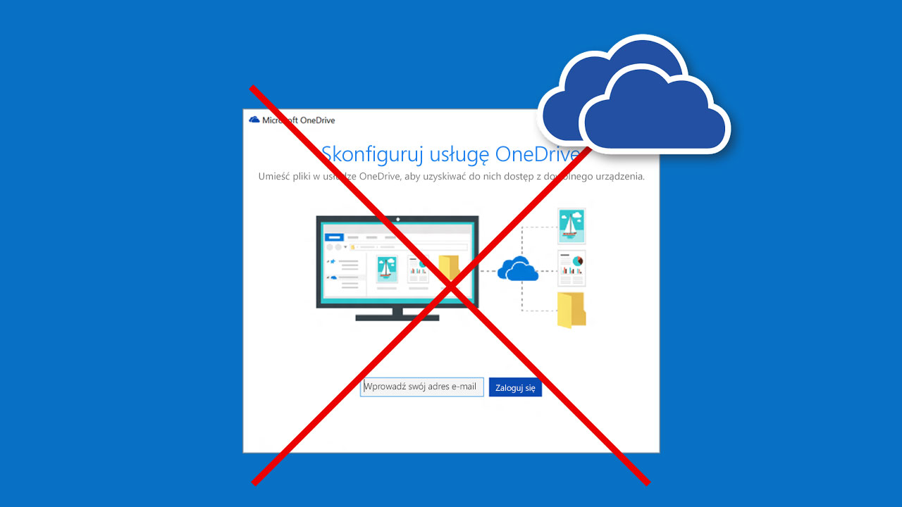 Jak wyłączyć okno logowania do OneDrive przy włączaniu Windows 10