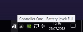 Stan baterii kontrolera w Windows 10