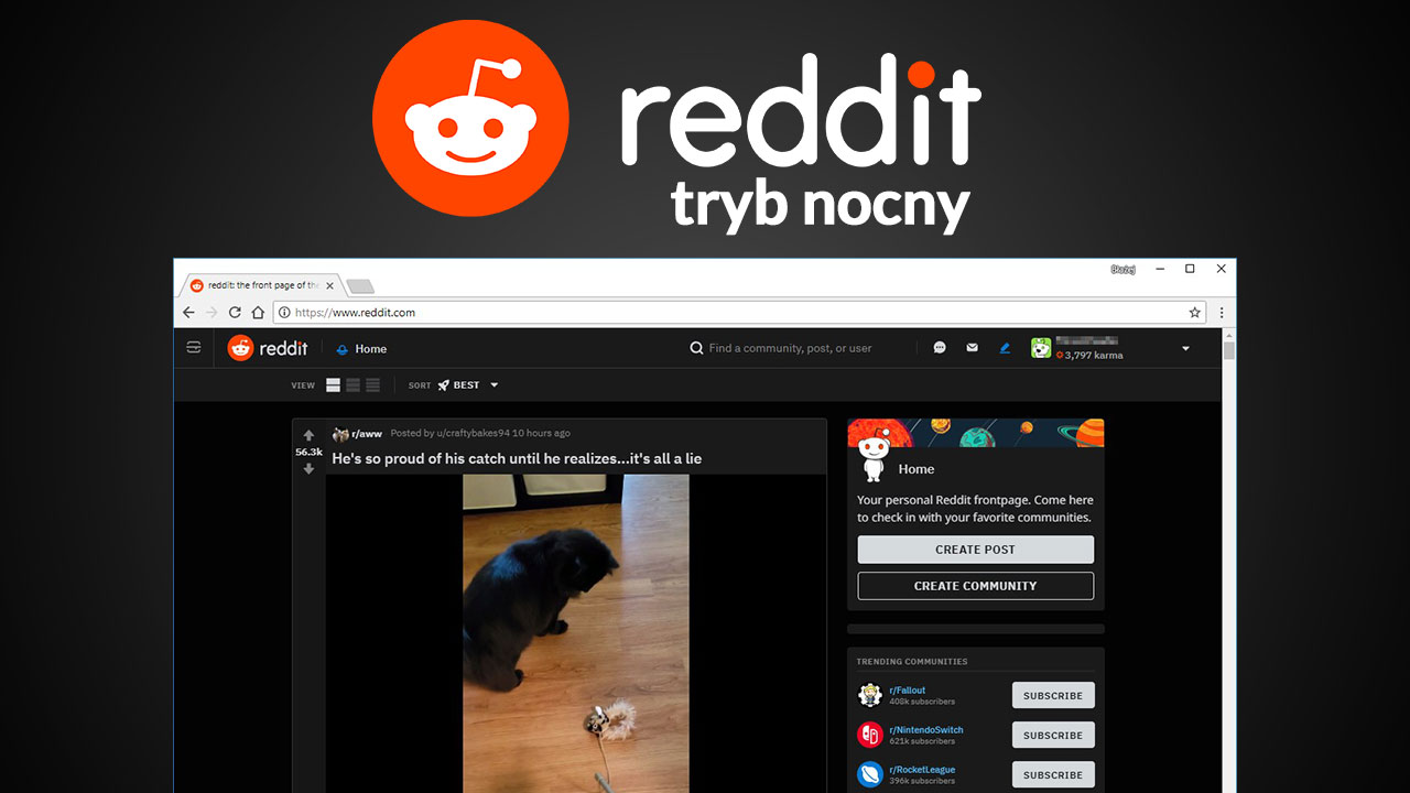 Tryb nocny - Reddit