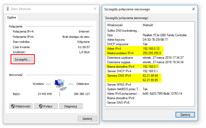 Ipv4 windows 10