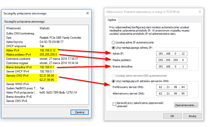 Wskaż Domyślną Maskę Dla Adresu Ip Klasy B Jak ustawić stały adres IP komputera w sieci lokalnej (WLAN/LAN)