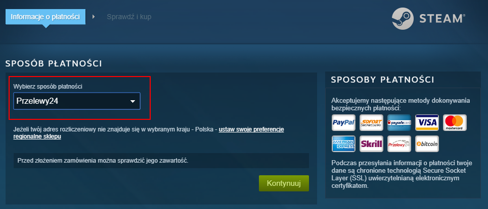 jak sprawdzić ile się wydało na steam