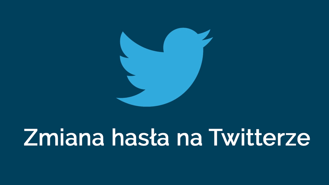 Zmiana hasła na Twitterze