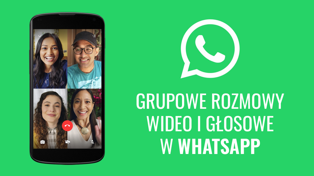 Whatsapp - grupowe rozmowy wideo i głosowe