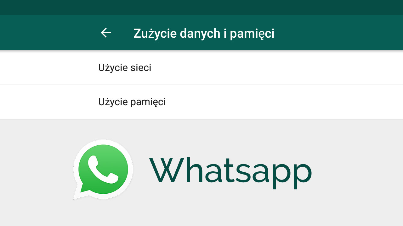 Whatsapp - jak sprawdzić, które rozmowy zajmują najwięcej miejsca w pamięci