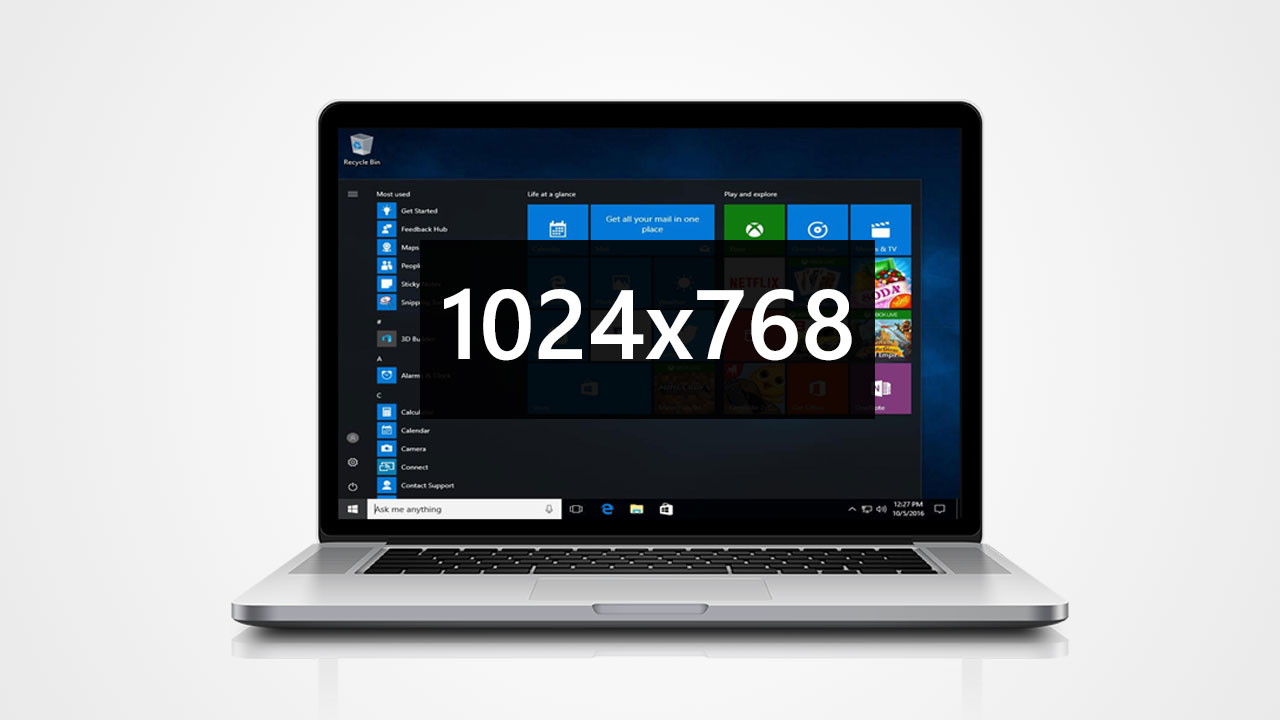Co zrobić, gdy nie można ustawić rozdzielczości wyższej niż 1024x768 w Windows 10