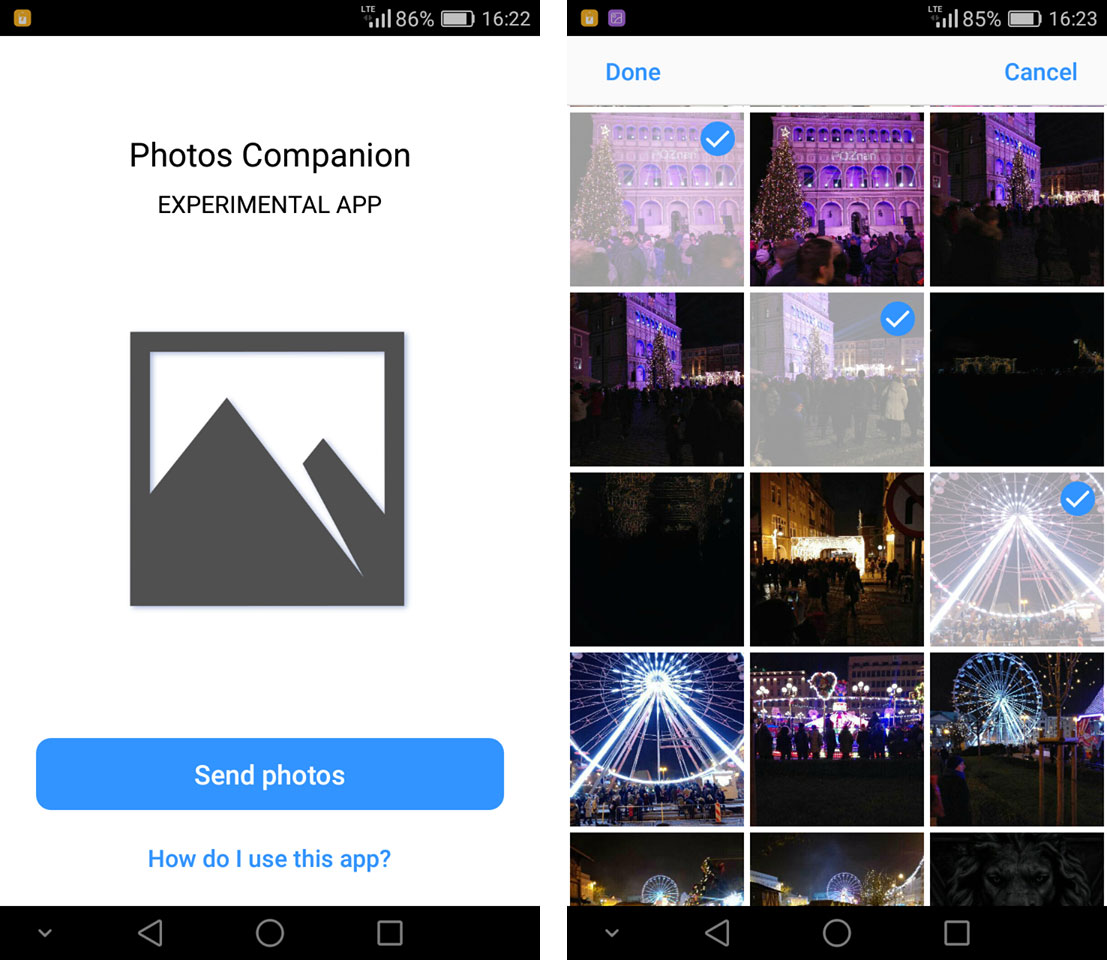 Zeskanuj kod QR i wyeksportuj zdjęcia z Androida / iPhone do Windows 10