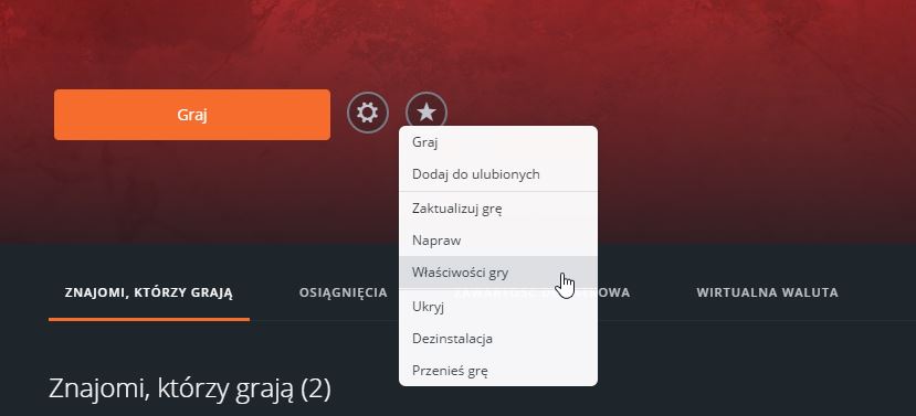 Wejdź do właściwości Apex Legends